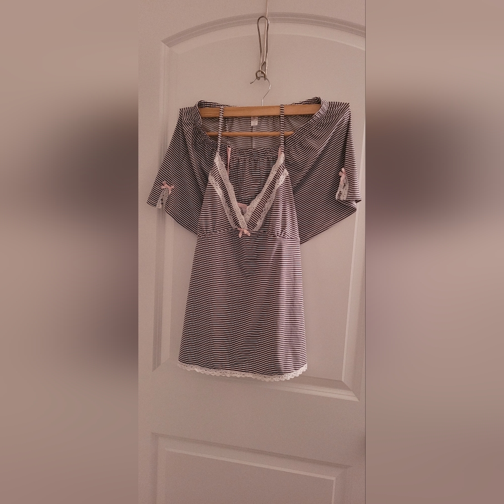 Marilyn Monroe Pajama Set with pink bows